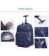 ساک چرخدار مسافرتی چرخ دار تگاوته مدل 9018 Tegaote wheeled travel backpack