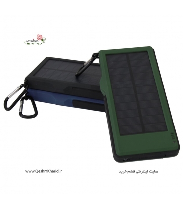پاوربانک خورشیدی ایشاین چراغدار 10000 میلی‌آمپری مدل ES930-QC3.0 برند EShine