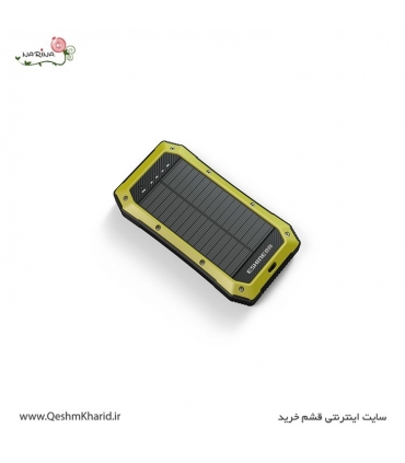 پاوربانک خورشیدی ایشاین چراغدار 20000 میلی‌آمپری همراه با شارژر وایرلس مدل ES980S برند EShine
