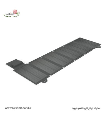 شارژر خورشیدی ایشاین 6 پنل همراه با پاوربانک 3000 میلی‌آمپر مدل ES-B01-10W