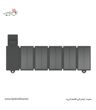 شارژر خورشیدی ایشاین 6 پنل همراه با پاوربانک 3000 میلی‌آمپر مدل ES-B01-10W