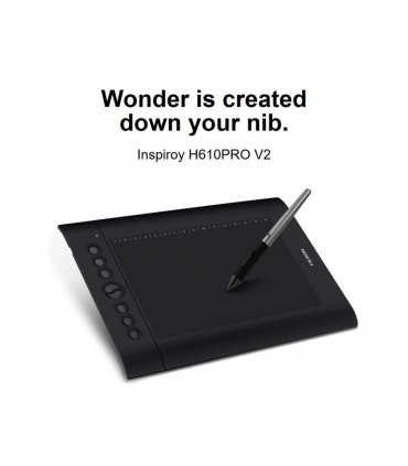 قلم نوری هویون مدل H610 Pro V2 برند Huion
