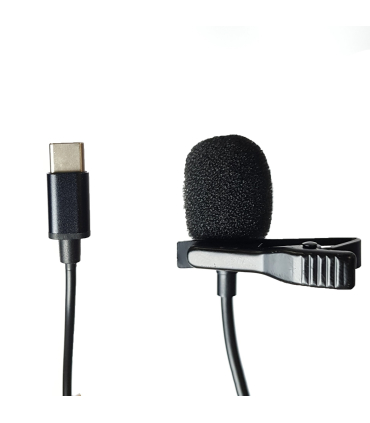 میکروفون یقه ای لاوالیر مدل Type c برند LAVALIER