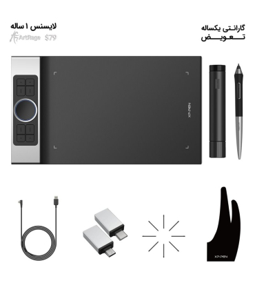 قلم نوری ایکس پی پن مدل Deco Pro Small برند XP PEN