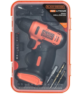 دریل پیچ گوشتی برقی بلک اند دکر Black+Decker 12V مدل LD12SP