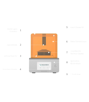 پرینتر Printer 3D مدل M-One PRO 25