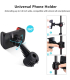 رینگ لایت 10 اینچی + سه پایه قابل تعویض مدل 10 Inch Ring Light with Tripod and Bluetooth Remote Compatible with IOS & Android