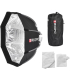 سافت باکس مدل TRIOPO 55cm Foldable 8-Pole Octagon Softbox