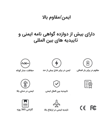 پاوربانک خورشیدی 30000 میلی آمپر ایشاین مدل ES983S برند ESHINE