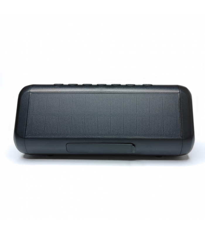 اسپیکر بلوتوث خورشیدی با ظرفیت 5000 میلی آمپری مدل Solar Bluetooth Speaker JDC01