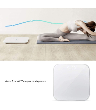 ترازو هوشمند بلوتوثی شیائومی مدل Xiaomi MTZC04HM Smart Weighing Scale 2 Bluetooth 5.0 Precision Fitness X