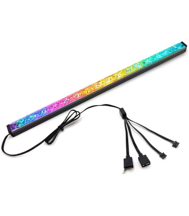 چراغ LED رنگین کمان با تنوع 16 میلیون رنگ مدل ARGB Diamond Strip light, 28cm, 16 Million Colors Rainbow LED