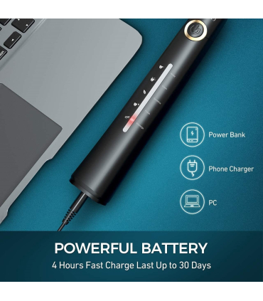 مسواک برقی مدل Epeios Electric Toothbrush, Sonic Toothbrush for Men and Women with 40000VPM 8 Brush Heads 5 Modes