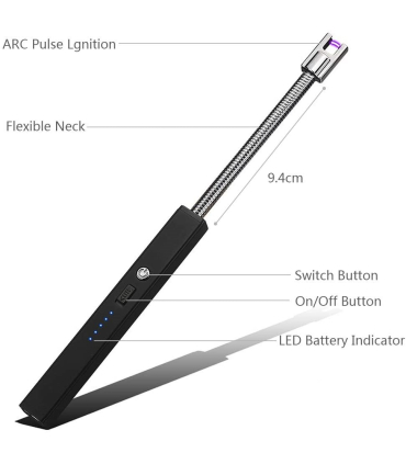 فندک شمع الکتریکی لایتر مدل 2113 Flexible Neck برند lighter