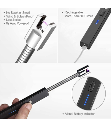 فندک شمع الکتریکی لایتر مدل 2113 Flexible Neck برند lighter