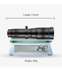 لنز عکاسی اپکسل برای تلفن همراه با سه پایه مدل  36x HD Telephoto Lens with Tripod برند Apexel