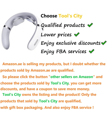 ماساژور گردن هوشمند با قدرت 16 ماساژ/عملکرد گرمایش مدل Smart Neck Massager with 16 massage strength/Heating Function