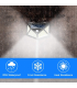 چراغ LED ضد آب با سنسور مدل ADDCOOL Solar Light Outdoor 100 LED Waterproof Security Wall Night Light