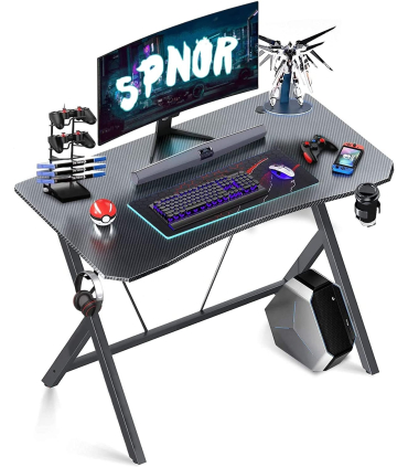 میز گیمینگ اسپنور 100 سانتی متری با نگهدارنده برند SPNOR