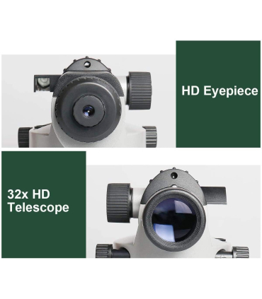 سطح نوری خودکار Huepar AL-32X با جبران کننده مغناطیسی مرطوب کننده سطح مدل Huepar AL-32X Automatic Optical Level
