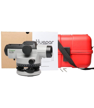سطح نوری خودکار Huepar AL-32X با جبران کننده مغناطیسی مرطوب کننده سطح مدل Huepar AL-32X Automatic Optical Level