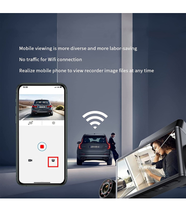 دوربین ضبط ویدئو برای اتومبیل مدل JADO D350 Dash Camera 1080P Car Camera IPS screen Dash Cam Dashcam 24Hour