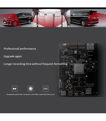 دوربین ضبط ویدئو برای اتومبیل مدل JADO D350 Dash Camera 1080P Car Camera IPS screen Dash Cam Dashcam 24Hour