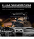 دوربین پشتی اتومبیل مدل WOLFBOX G840S 12' Mirror Dash Cam Backup Camera 1296P Dual Lens Smart Rear View Mirror Camera