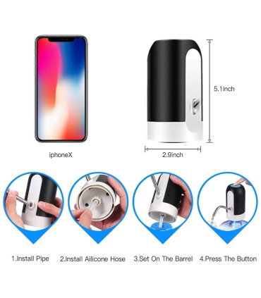 پمپ بطری آب اسکای تاچ مدل پمپ آب برقی برند SKY-TOUCH 