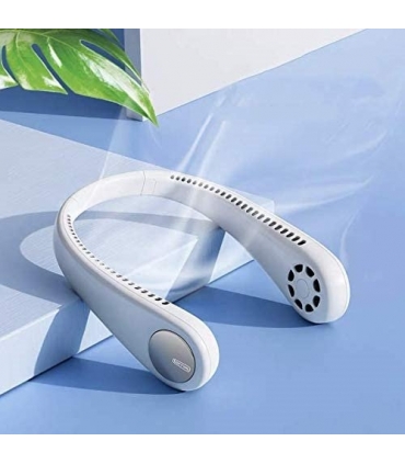 گردنبند بدون گردن TORRAS مینی USB شخصی قابل شارژ مدل TORRAS Bladeless Necklace Fan  360° Cooling Hanging Neck