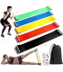 لاتکس بدنسازی-تجهیزات مناسب یوگا ورزش مدل 5PCS 100% original Latex Resistance Band fitness bands Latex Gym Strength Training