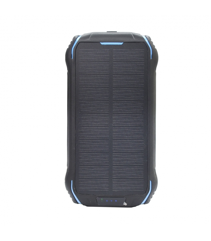 پاوربانک خورشیدی یی شاین با ظرفیت 26800 میلی آمپری فست شارژ Eshine 26800mAh |همراه با پنل خورشیدی کد I26s