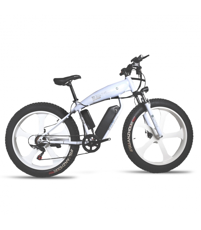 دوچرخه برقی مدل 2021 رینگ سوپر اسپرت فولادی تیوپلس برند BMW | ترمز دیسکی | کیلومتر دیجیتالی | باطری لیتیومی 12 وات 48 آمپر