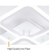 چراغ سقفی کم نور - امپ سقفی مدرن 65 وات - چراغ قوه لوستر برای اتاق نشیمن آشپزخانه اتاق خواب اتاق خواب- با کنترل از راه دور