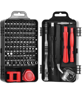 مجموعه پیچ گوشتی دقیق - ابزار تعمیر پیچ گوشتی مغناطیسی Precision Screwdriver Set ShowTop 110 in 1 Magnetic Screwdriver Repair