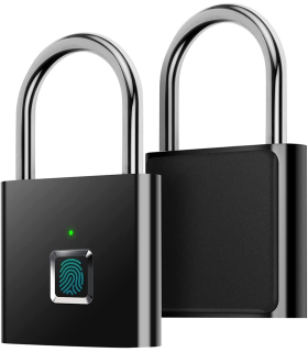قفل درب الکترونیکی AICase تشخیص اثر انگشت - قفل ضد سرقت امنیتی بدون کلید هوشمند Fingerprint Padlock AICase Electronic Door Lock