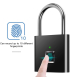 قفل درب الکترونیکی AICase تشخیص اثر انگشت - قفل ضد سرقت امنیتی بدون کلید هوشمند Fingerprint Padlock AICase Electronic Door Lock