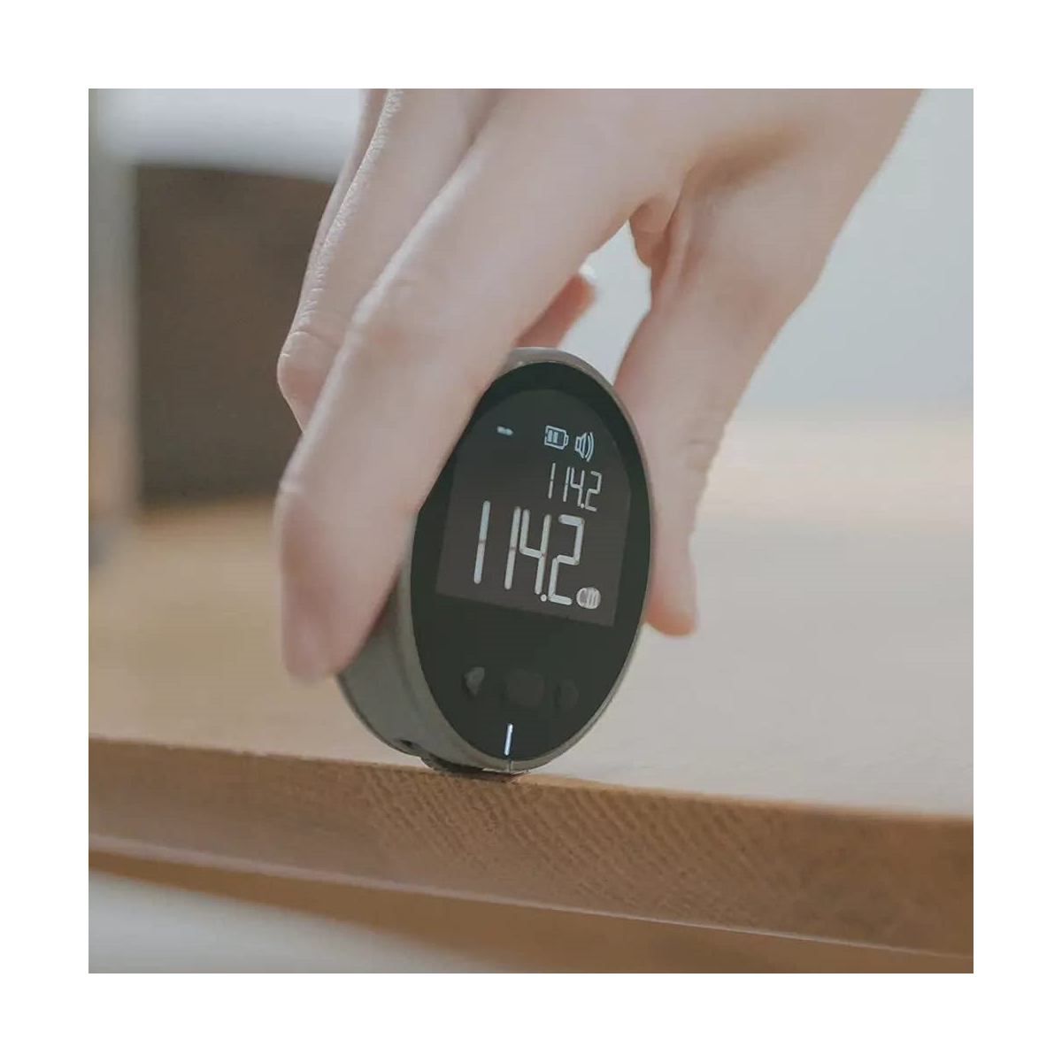 خط کش الکترونیکی باگر دوکا با صفحه نمایش LCD و قابل شارژ برند Baugger DUKA