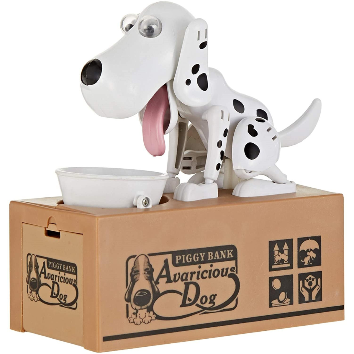 اسباب بازی سگ  Yiwan Toys Avaricious Dog Piggy Bank - 4 Years and Above