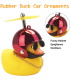 اردک اسباب بازی wonuu Rubber Duck Toy Car Ornaments Yellow Duck Car