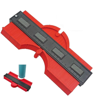 ابزار الگوی کپی کننده اندازه گیری 10 اینچ 10 Inch Contour Gauge Duplicator Template Tool