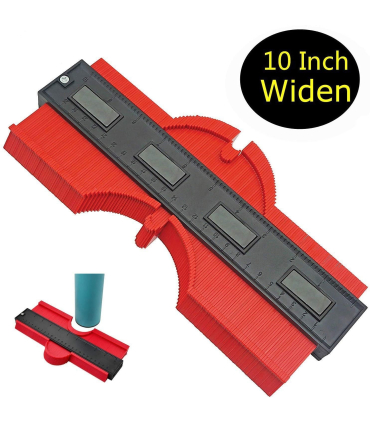 ابزار الگوی کپی کننده اندازه گیری 10 اینچ 10 Inch Contour Gauge Duplicator Template Tool