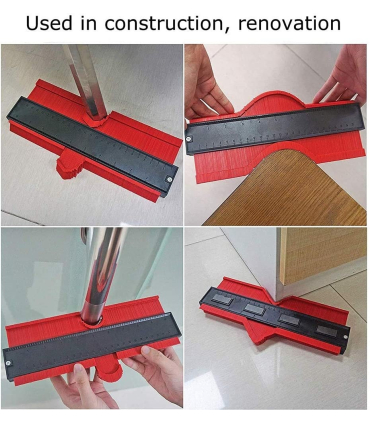 ابزار الگوی کپی کننده اندازه گیری 10 اینچ 10 Inch Contour Gauge Duplicator Template Tool