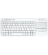 کلیدهای چند رسانه ای قابل تنظیم Logitech Plus Wireless Livingroom Keyboard with Touchpad - زمان تحویل 3 تا 4 هفته کاری