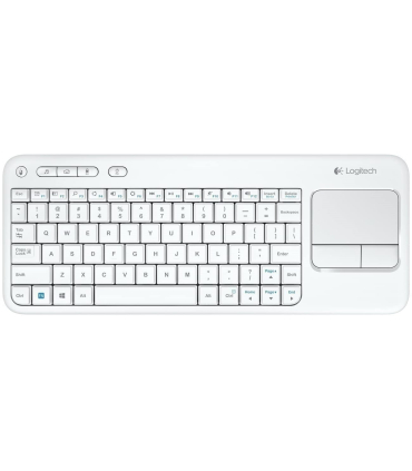 کلیدهای چند رسانه ای قابل تنظیم Logitech Plus Wireless Livingroom Keyboard with Touchpad - زمان تحویل 3 تا 4 هفته کاری