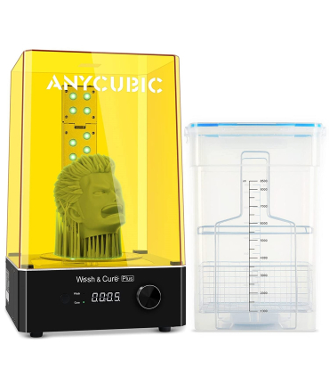 دستگاه پخت و شستوشو انیکیوبیک مدل Wash and Cure Plus برند AnyCubic