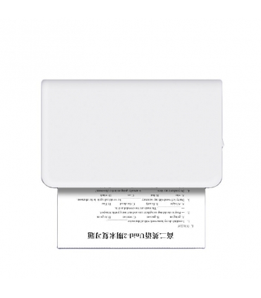 مینی پرینتر و لیبل زن متن و عکس کوچک قابل حمل برای تلفن همراه با بلوتوث مدل WP9506 برند VSON | سایز برگه 113 در 30 سانتی متر