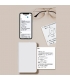 مینی پرینتر و لیبل زن متن و عکس کوچک قابل حمل برای تلفن همراه با بلوتوث مدل WP9506 برند VSON | سایز برگه 113 در 30 سانتی متر