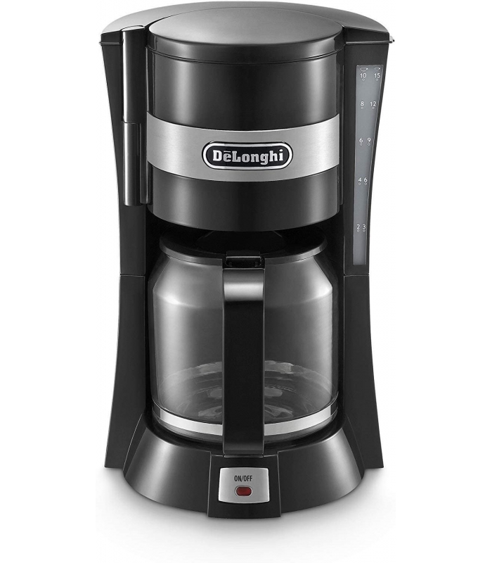 دستگاه قهوه فیلتر پودر De'Longhi owder Filter Coffee Machine, Black, ICM15211