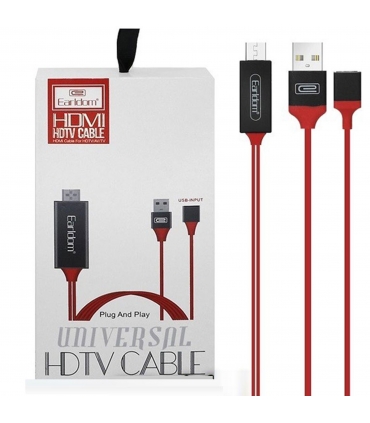 کابل مبدل HDMI به USB ارلدام مدل ET-W8 طول 1 متر برند Earldom 
